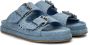 Nelson denim slippers blauw - Thumbnail 5