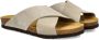 Nelson suède slippers beige - Thumbnail 4