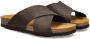 Nelson heren slipper Bruin - Thumbnail 5