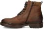 Nelson leren veterboots cognac - Thumbnail 5