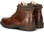 Nelson leren veterboots cognac - Thumbnail 6