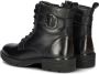 Nelson leren veterboots zwart - Thumbnail 3