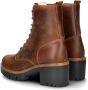 Nelson gevoerde leren veterboots cognac - Thumbnail 5