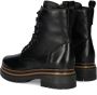 Nelson leren veterboots zwart - Thumbnail 6