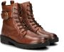 Nelson leren veterboots cognac - Thumbnail 7