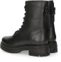 Nelson leren veterboots zwart - Thumbnail 4