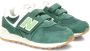 New Balance 574 sneakers groen wit Jongens Meisjes Suede Logo 34.5 - Thumbnail 15