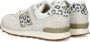 New Balance 574 V1 sneakers dierenprint offwhite blauw Ecru Jongens Meisjes Suede 34.5 - Thumbnail 9