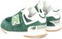 New Balance 574 sneakers donkergroen lichtgroen wit Jongens Meisjes Suede 23 5 - Thumbnail 26