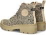 Palladium Pallabase Safari dames veterboot Beige zwart - Thumbnail 5