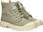 Palladium PAMPA HI ZIP ORGANIC Volwassenen Half-hoge schoenen Groen - Thumbnail 14