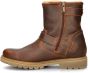 Panama Jack Faust leren enkelboots cognac - Thumbnail 5