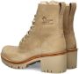 Panama Jack Stijlvolle Veterschoenen met Hakken Beige Dames - Thumbnail 19