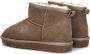 POELMAN CLSHNPS-02POE3 Warm Taupe Suede Bont Dames - Thumbnail 4