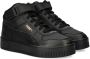 PUMA Carina Street Mid Dames Sneakers Black- Black-Rose Gold - Thumbnail 10