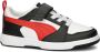 Puma Rebound v6 Low sneakers wit rood zwart Imitatieleer 33 - Thumbnail 12