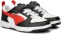 Puma Rebound v6 Low sneakers wit rood zwart Imitatieleer 33 - Thumbnail 9