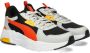 Puma Trinity Lite sneakers wit zwart rood geel Mesh Meerkleurig 35.5 - Thumbnail 10