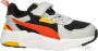 PUMA Trinity Lite AC+ PS Unisex Sneakers Black-Redmazing-Cool Light Gray-Tangerine - Thumbnail 2