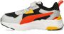 PUMA Trinity Lite AC+ PS Unisex Sneakers Black-Redmazing-Cool Light Gray-Tangerine - Thumbnail 4