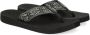 Reef Spring Woven Black White Dames Slippers Zwart Wit - Thumbnail 13