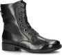 Regarde le ciel Jada leren veterboots zwart - Thumbnail 4