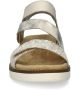 Remonte leren sandalen goud - Thumbnail 4