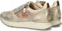 Rieker Gouden Print Sneaker met Rits en Veters Multicolor Dames - Thumbnail 12