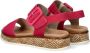 Rieker Revolution suède sandalen fuchsia - Thumbnail 14