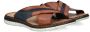 Rieker Slipper 25186-24 Bruin Combi - Thumbnail 12