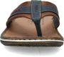 Rieker Comfortabele leren herenslipper Brown Heren - Thumbnail 5