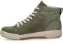 Rieker leren sneakers groen - Thumbnail 4