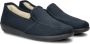 Rohde 2224 Pantoffel Blauw Scheerwol Gevoerd - Thumbnail 2