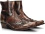 Sendra 12185 Mimo leren cowboylaarzen donkerbruin - Thumbnail 3