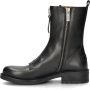 SHABBIES Enkelboots Dames Dean Zipa Maat: 42 Materiaal: Leer Kleur: Zwart - Thumbnail 6