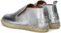 SHABBIES Espadrilles Dames Elche Lofa Metallic Maat: 39 Materiaal: Leer Kleur: Zilver - Thumbnail 13