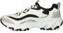 Skechers Arch Fit D'Lites chunky sneakers wit zwart - Thumbnail 7