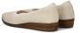 Skechers Cleo Sawdust dames ballerina Natural - Thumbnail 7