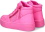 Skechers Court High sneakers roze Meisjes Imitatieleer Effen 36 - Thumbnail 11