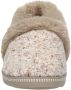 Skechers Cozy Campfire dames pantoffels beige Extra comfort Memory Foam - Thumbnail 4