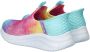 Skechers Pastel Clouds slip-on sneakers roze blauw geel Meisjes Textiel 31 - Thumbnail 13