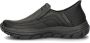 Skechers Hands Free Slip-Ins Respected leren instappers zwart - Thumbnail 5