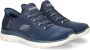 Skechers Hands Free Slip-Ins Summits dames instapschoen Blauw - Thumbnail 12