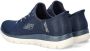 Skechers Hands Free Slip-Ins Summits dames instapschoen Blauw - Thumbnail 13