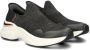 Skechers Hands Free Slip-Ins Hazel dames instapschoenen Zwart wit - Thumbnail 4