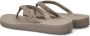 Skechers Meditation Butterfly Garden VEGAN Slipper Vrouwen Taupe - Thumbnail 11