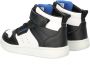 Skechers Quick Street jongens hoge sneaker Zwart wit - Thumbnail 7