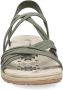 Skechers Sandalen REGGAE SLIM TURN IT UP met elastische riempjes - Thumbnail 18