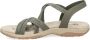 Skechers Sandalen REGGAE SLIM TURN IT UP met elastische riempjes - Thumbnail 19