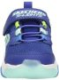 Skechers S-Lights Mighty Glow sneakers met lichtjes blauw - Thumbnail 10